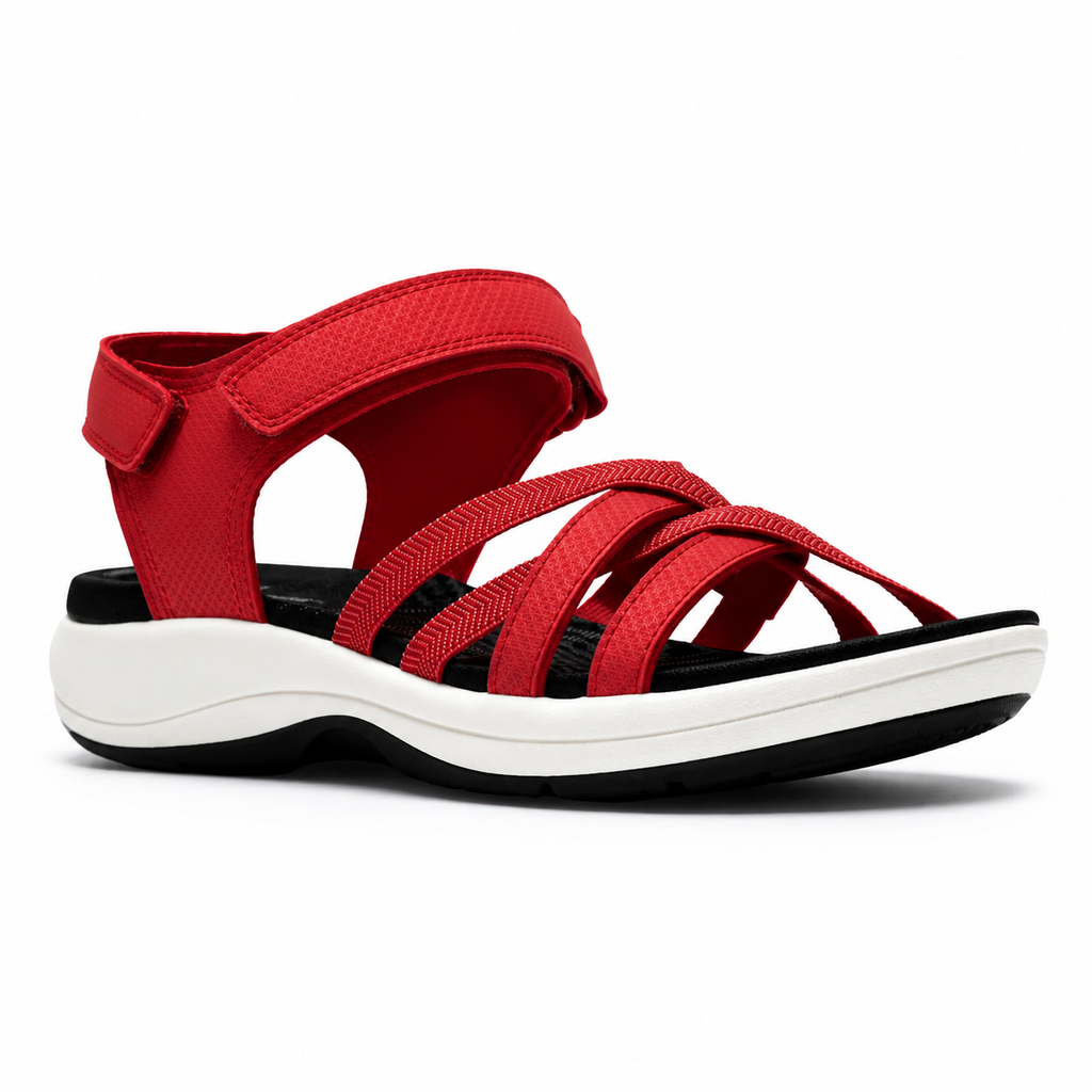 Step Into All-Day Comfort – Women’s Lightweight Cushioned Sport Sandals