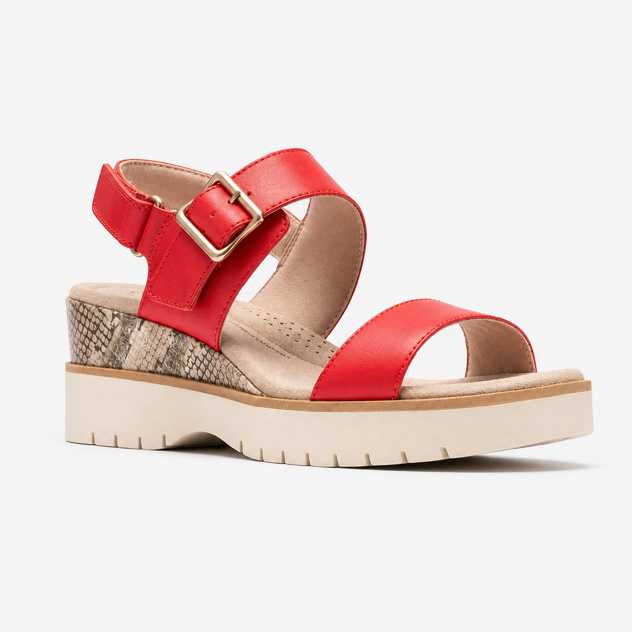 Women’s Comfort Leather Sandals – Soft Cushioned Support for All-Day Wear