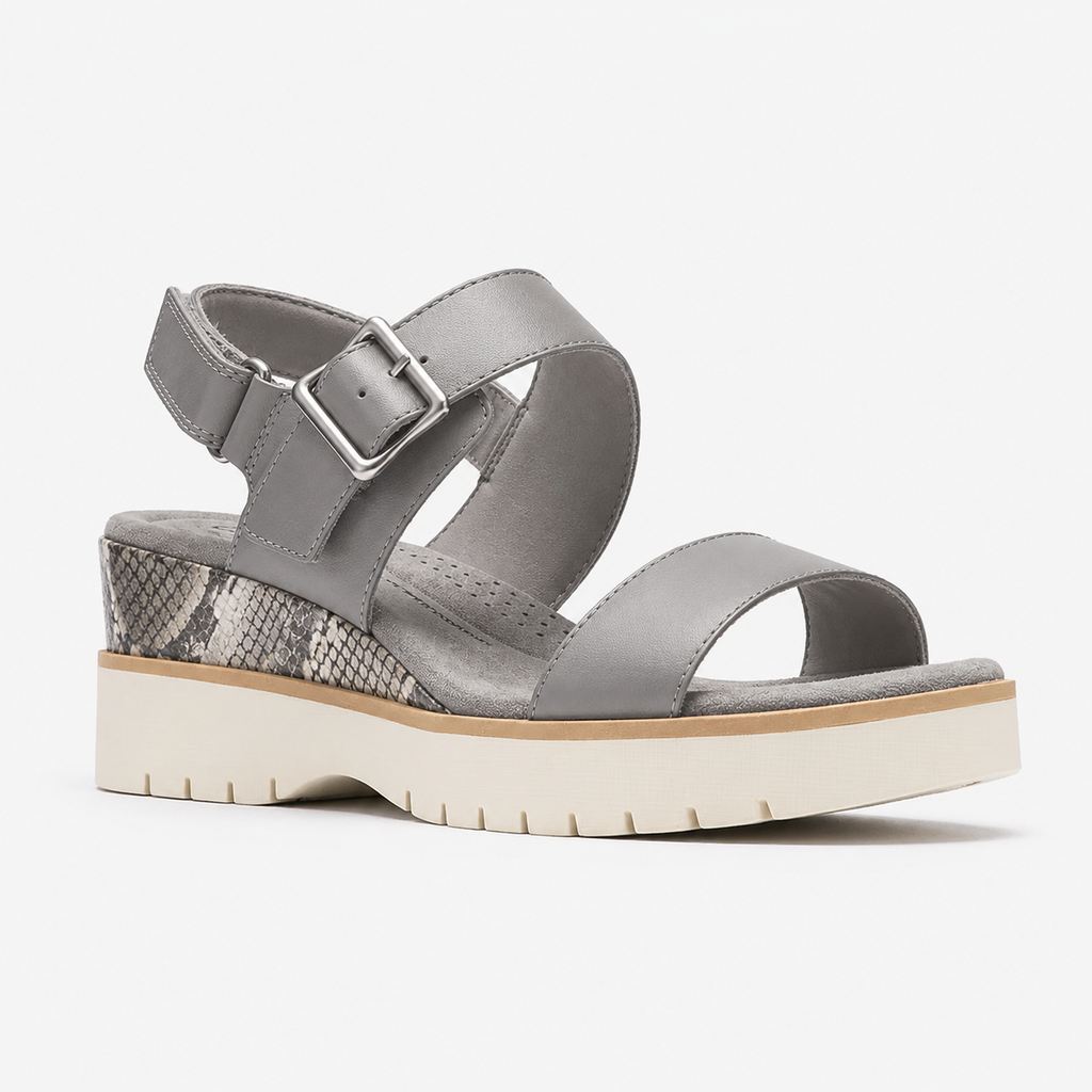 Women’s Comfort Leather Sandals – Soft Cushioned Support for All-Day Wear