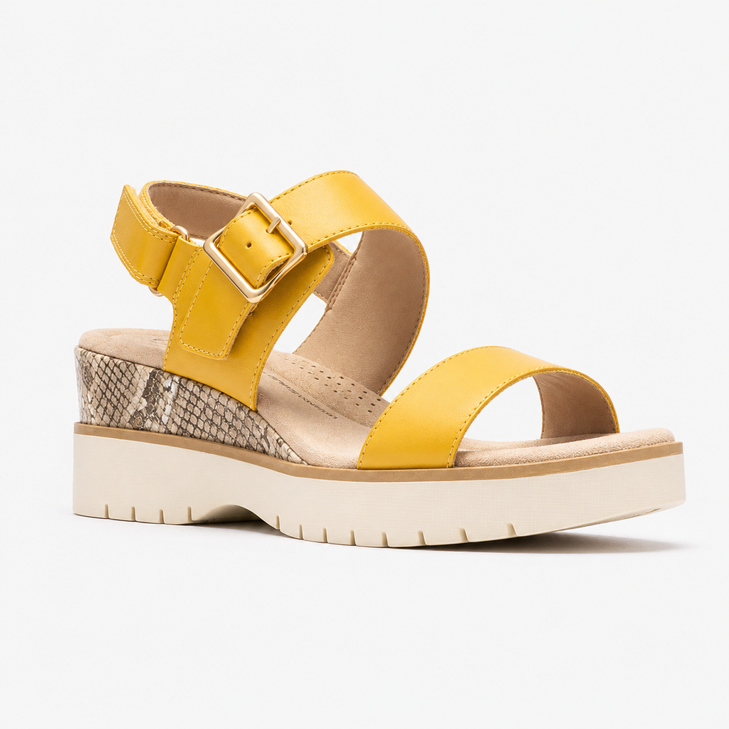 Women’s Comfort Leather Sandals – Soft Cushioned Support for All-Day Wear