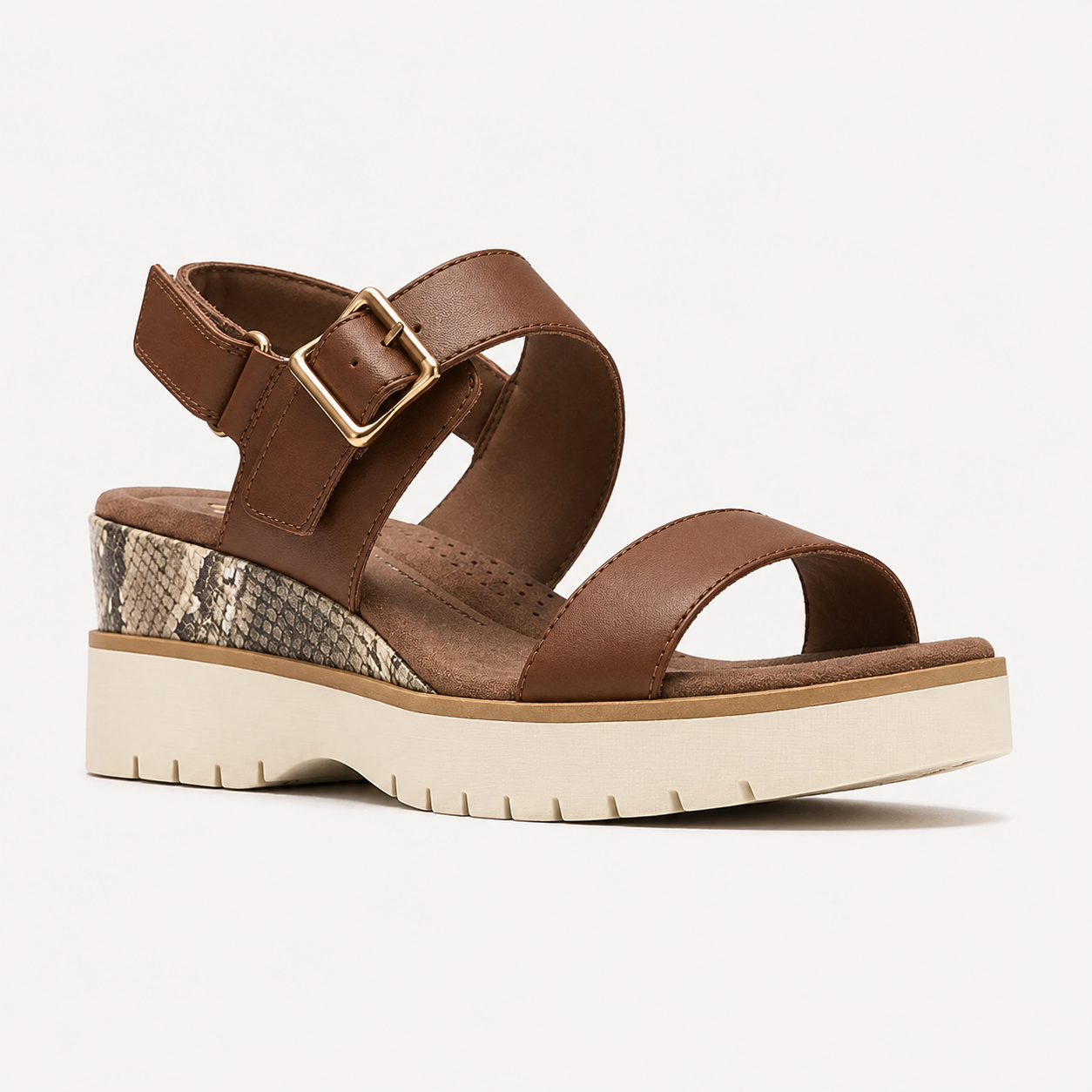 Women’s Comfort Leather Sandals – Soft Cushioned Support for All-Day Wear
