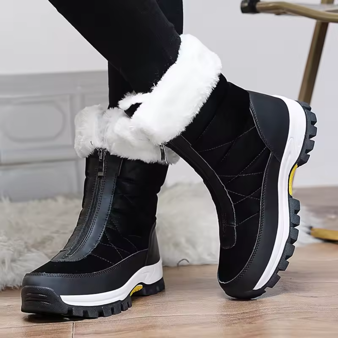 🔥 LAST DAY 49% OFF 🔥 Women’s Cozy Winter Snow Boots – Plush Warmth, Non-Slip Grip & Easy Zipper Design