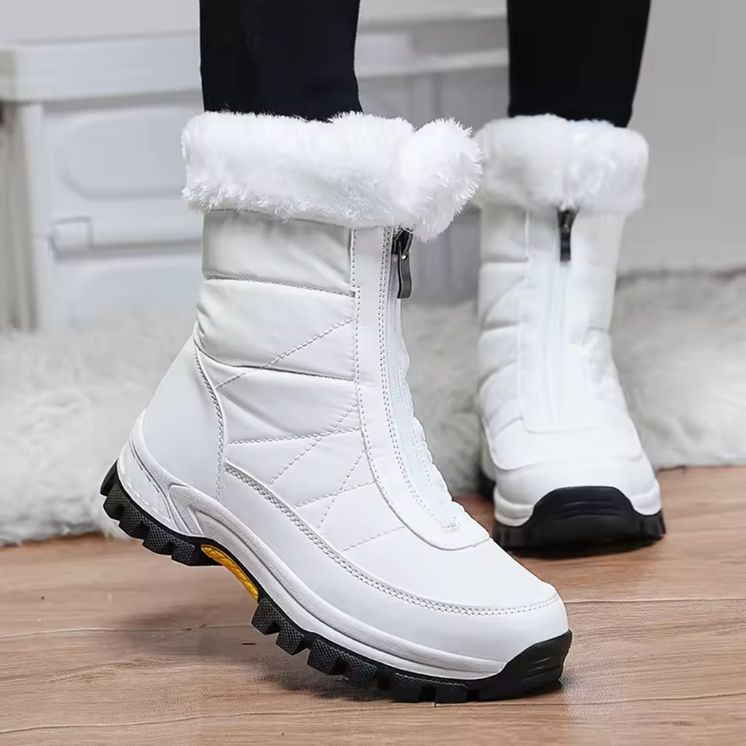 🔥 LAST DAY 49% OFF 🔥 Women’s Cozy Winter Snow Boots – Plush Warmth, Non-Slip Grip & Easy Zipper Design