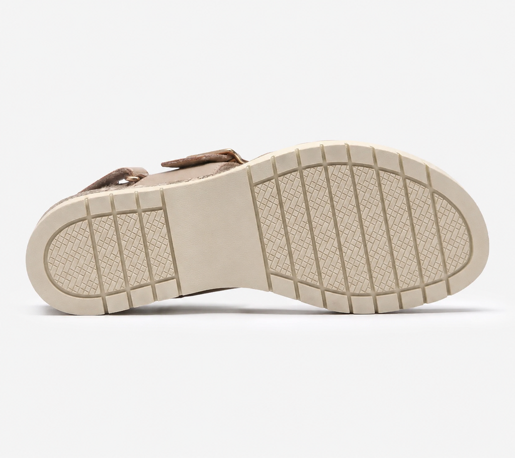 Women’s Comfort Leather Sandals – Soft Cushioned Support for All-Day Wear